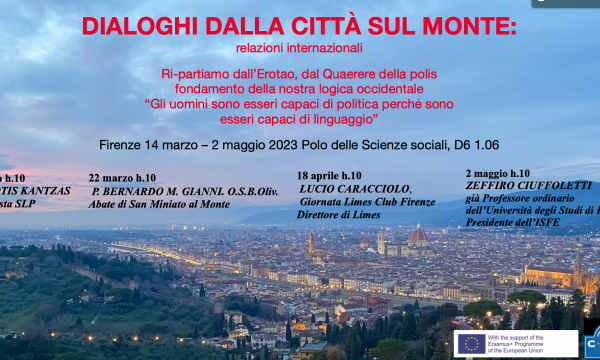 Dialoghi dalla città sul monte: relazioni internazionali